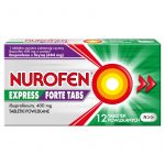 Nurofen Express Forte Tabs tabletki na ból różnego pochodzenia, w przebiegu przeziębienia i grypy, 12 szt.
