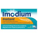 Imodium Instant tabletki na biegunkę, 6 szt.