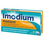 Imodium Instant tabletki na biegunkę, 12 szt.