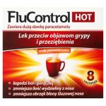 FluControl HOT proszek przeciw objawom przeziębienia i grypy, 8 sasz.