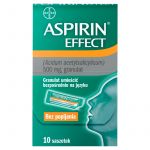 Aspirin effect  proszek o działaniu przeciwgorączkowym i przeciwbólowym, 10 saszetek