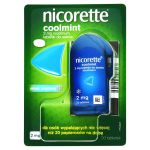Nicorette Coolmint  tabletki łagodzące objawy głodu nikotynowego, 20 szt.