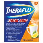 Theraflu Total Grip proszek wspomagający leczenie przeziębienia i grypy, 10 szt.