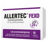 Allertec Fexo  tabletki na alergiczne zapalenie błony śluzowej nosa, 10 szt.