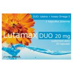 Lutamax Duo 20 mg  kapsułki zawierające luteinę i kwasy Omega-3, 30 szt.