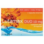 Lutamax Duo 10 mg kapsułki zawierające luteinę i kwasy Omega-3, 30 szt.