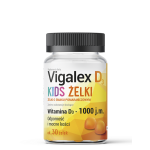 Vigalex D3 Kids żelki żelki z witaminą D3 dla uzupełnienia codziennej diety o smaku pomarańczowym, 30 szt.