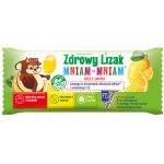 Zdrowy Lizak Mniam-Mniam wzbogacony o witaminę C i D o smaku cytrynowym, 1 szt.