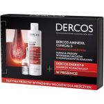 Vichy Derco zestaw: Dercos Aminexil ampułki przeciw wypadaniu włosów – 6 ml x 21 szt. + Dercos Energy+ szampon wzmacniający, 200 ml, dla mężczyzn