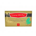 Ginseng 500 Plus  płyn z żeń-szeniem i zieloną herbatą, 10 x 10 ml