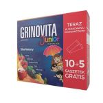 Grinovita Junior proszek ze składnikami wspierającymi odporność, 10 sasz. (+ 5 sasz. gratis)