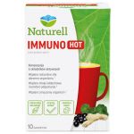 Naturell Immuno Hot proszek w saszetkach wspierający drogi oddechowe i komfort oddychania, 10 szt.