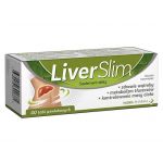 LiverSlim tabletki powlekane ze składnikami wspierającymi wątrobę, 40 szt.