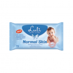 LULI BABY CARE Normal Skin  chusteczki nawilżane dla dzieci, do skóry normalnej, 72 szt.