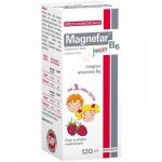 Magnefar B6 Junior płyn ze składnikami poprawiającymi koncentrację dla dzieci, 120 ml