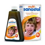 Multi-Sanostol syrop wielowitaminowy z wapniem dla dzieci, 300 g
