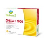 Naturell Omega-3 1000 kapsułki z kwasami Omega-3 wspierającymi odporność organizmu, 60 szt.