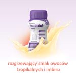 Nutridrink Protein  płyn wysokoenergetyczny i odżywczy o smaku owoców tropikalnych i imbiru, 4 x 125 ml