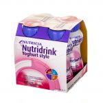 Nutridrink Yoghurt style  płyn wysokoenergetyczny i odżywczy o smaku malinowym, 4 x 200 ml