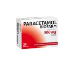 Paracetamol Biofarm 500 mg lek przeciwbólowy i przeciwgorączkowy, 50 tabletek