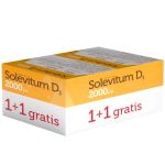Solevitum D3 2000 j.m, kapsułki ze składnikami wspierającymi odporność, 1+1 gratis, 150 szt.