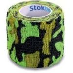 Samoprzylepny bandaż elastyczny STOKBAN zielony wzór moro 5 cm x 4,5 m, 1 szt.