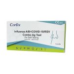 CorDx test combo 4w1 do wykrywania SARS-CoV-2, grypy A/B i RSV  domowy antygenowy, 1 szt.