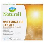 Naturell Witamina D3 + K2 MK-7 tabletki do ssania z witaminami, 60 szt.