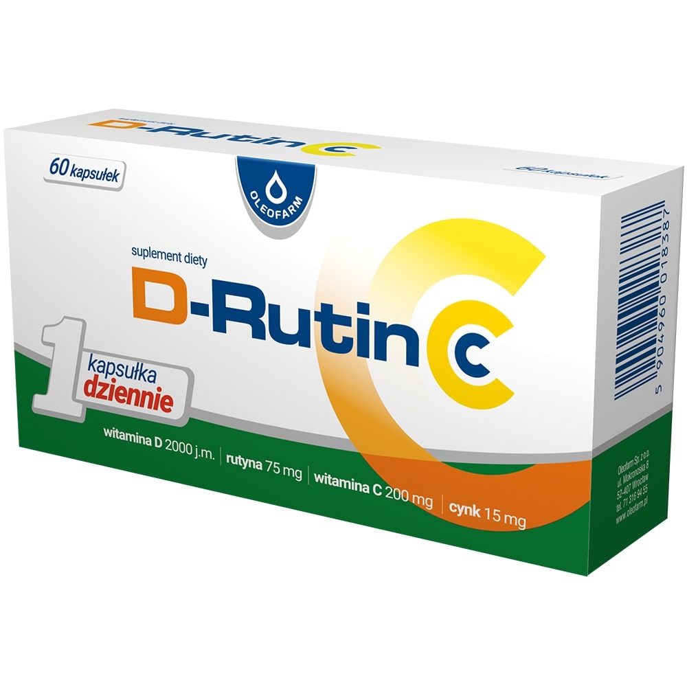 D-Rutin CC  30 kapsułek