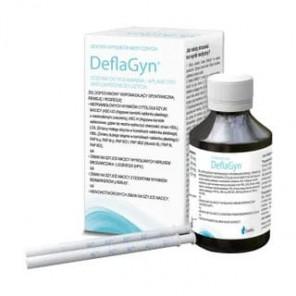 DeflaGyn , żel dopochwowy, zestaw, 150 ml (+ 2 aplikatory)