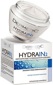 Dermedic Hydrain 2, krem intensywnie nawilżający o przedłużonym działaniu, 50 ml