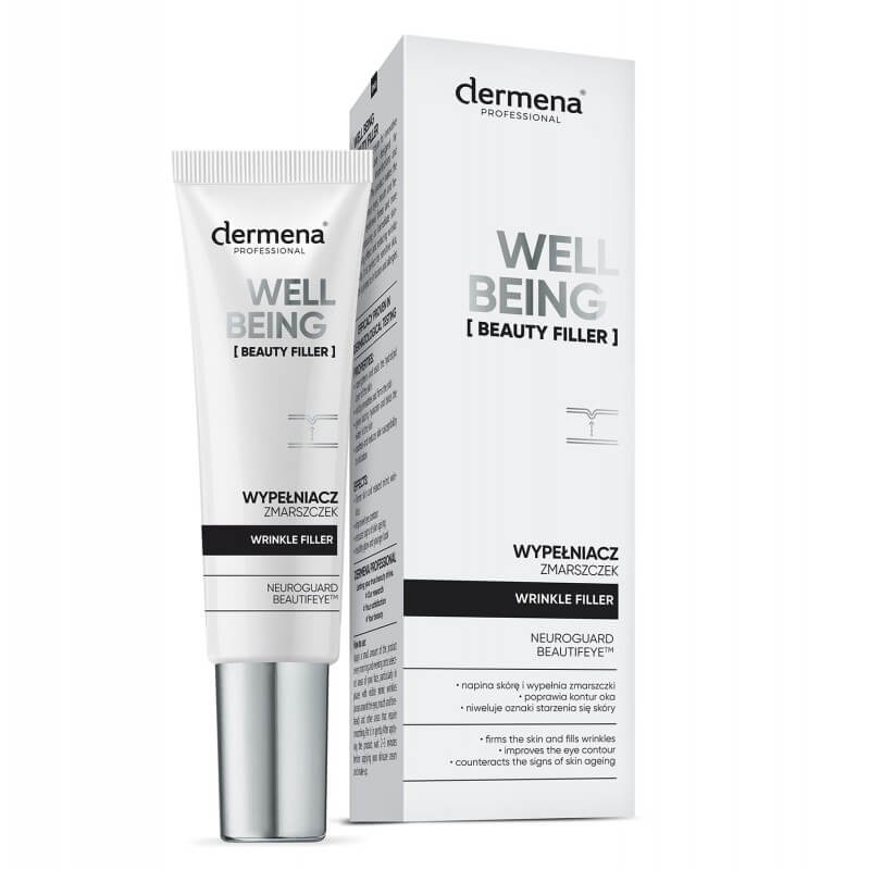 Dermena Professional Well-Being Beauty Filler, kremowy wypełniacz do zmarszczek, 30 ml