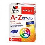 Doppelherz aktiv A-Z RETARD  Tabletki z zestawem witamin i minerałów, 40 szt.
