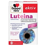 Doppelherz aktiv Luteina Premium kapsułki ze składnikami wspierającymi prawidłowe funkcjonowanie oczu, 60 szt.