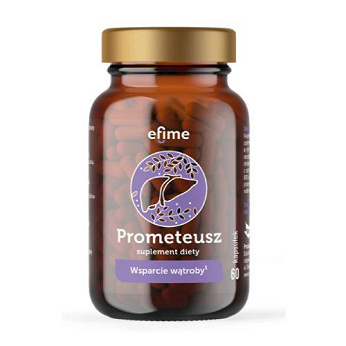 EkaMedica Efime Prometeusz, Na zdrową wątrobę, kapsułki, 60 szt.