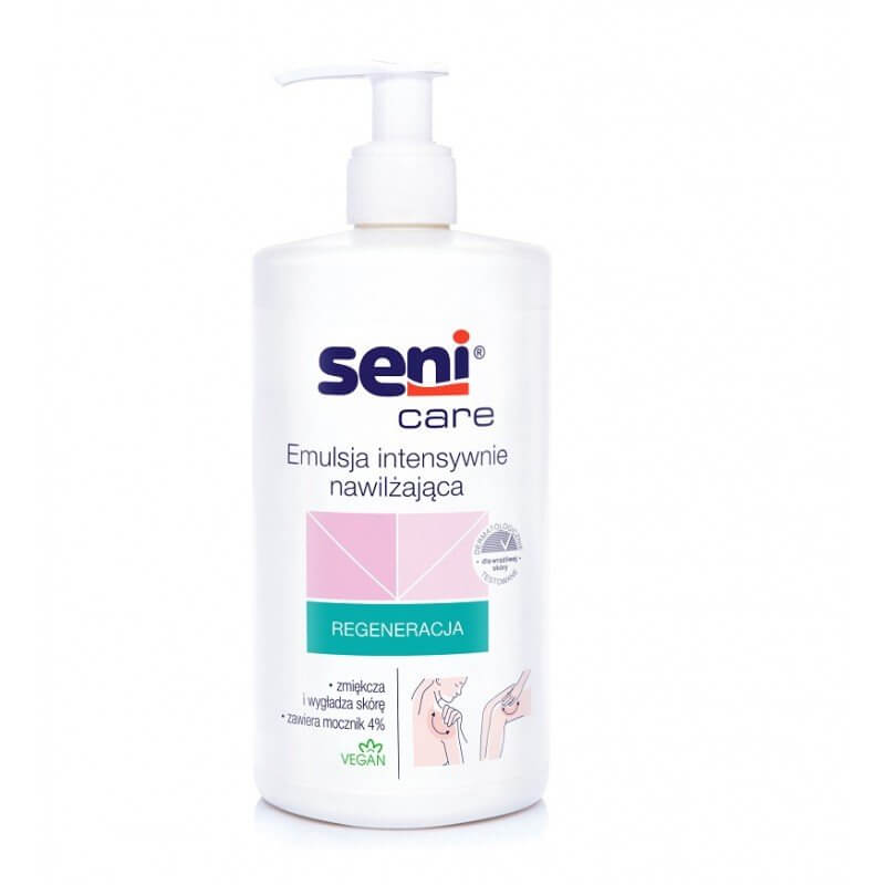 Seni Care emulsja nawilżająca z mocznikiem do skóry suchej, 500 ml