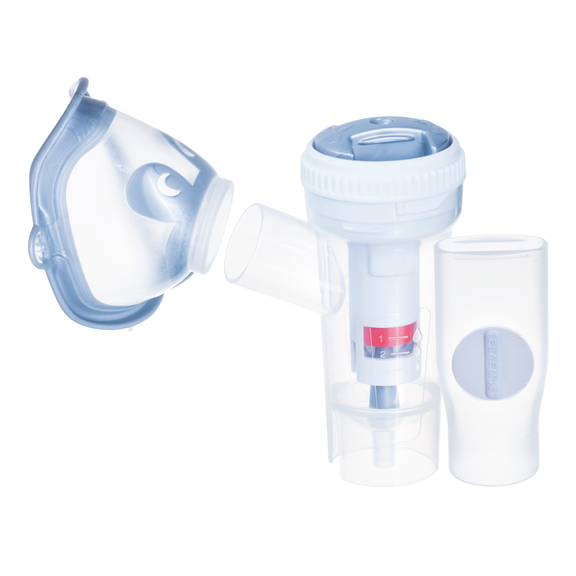 Zestaw do nebulizacji RF9 FLAEM 4NEB, Nebulizator RF9, ustnik i mała maska