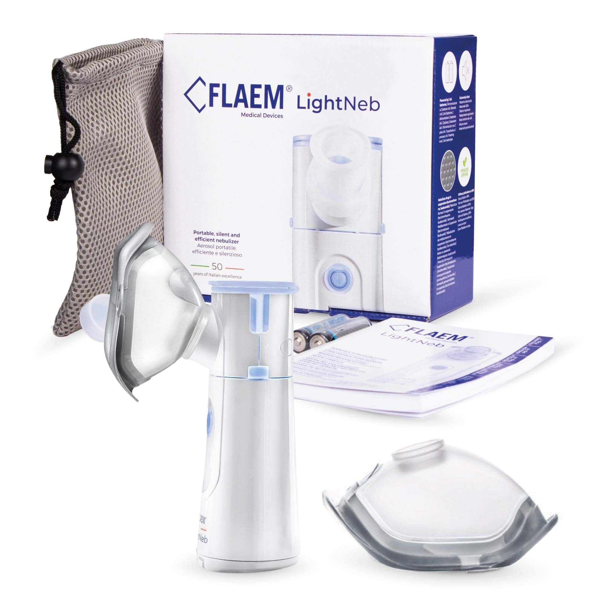FLAEM LightNeb Inhalator, membranowy, 1 szt.