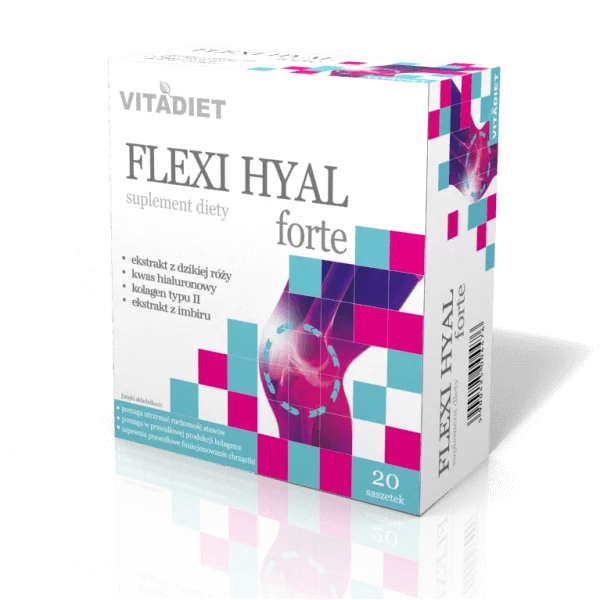 Vitadiet Flexi Hyal Forte 20 saszetek x 15 ml