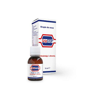 Gripstop, Spray udrażniający do nosa, 20 ml KRÓTKA DATA 31.08.2026
