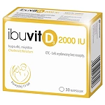 Ibuvit D3 2000 IU  kapsułki z witaminą D3, 30 szt.