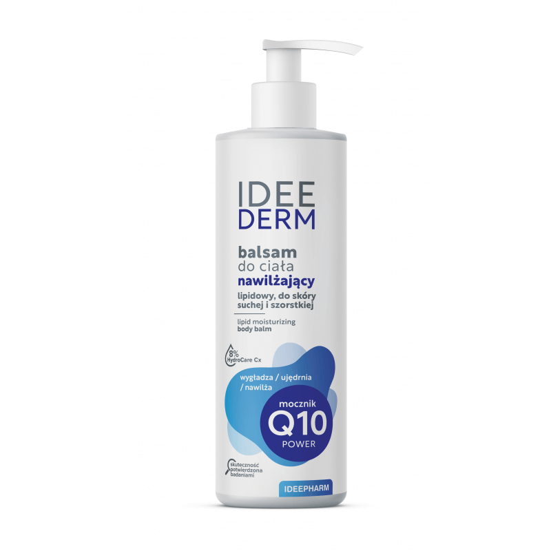 IDEEPHARM IDEEDERM balsam do ciała nawilżający, 400 ml