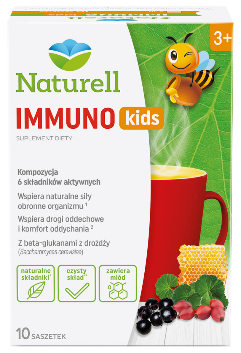 Naturell Immuno Hot Kids, 10 saszetek