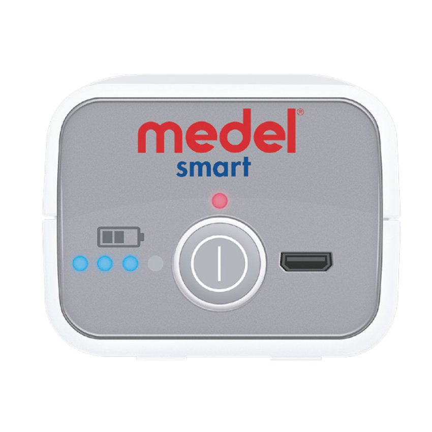 Medel Smart Inhalator pneumatyczno-tłokowy akumulatorowy, dla dzieci i dorosłych, 1 sztuka