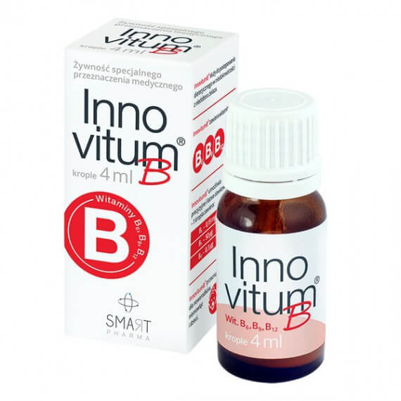 Innovitum B krople z witaminą B, 4 ml