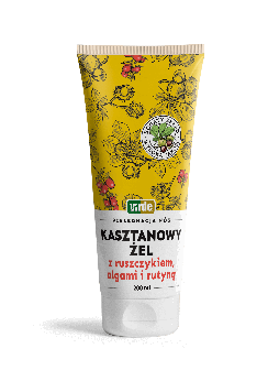 VIRDE, żel kasztanowy z ruszczykiem i algami do pielęgnacji nóg, 200 ml