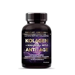 Kolagen + Hialuron + Wit C Anti-Age tabletki ze składnikami kompleksowo wspierającymi organizm, 90 szt.