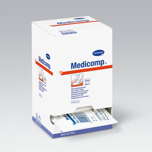 Kompresy MEDICOMP  jałowe 10 x 20 cm, 50 szt.