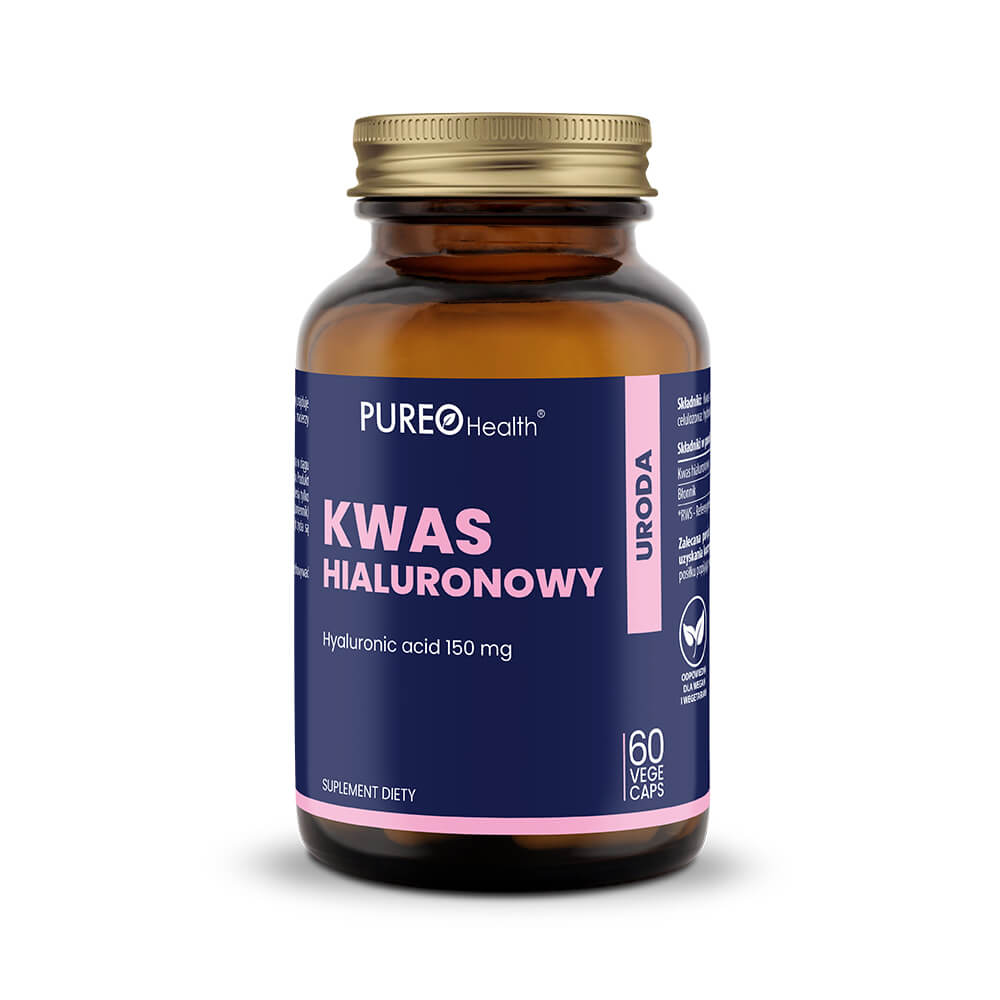 PUREO Health Kwas Hialuronowy , kapsułki, 60 szt.