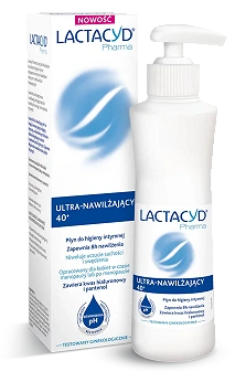 Lactacyd 40+, ultra-nawilżający płyn do higieny intymnej 40+, 250 ml